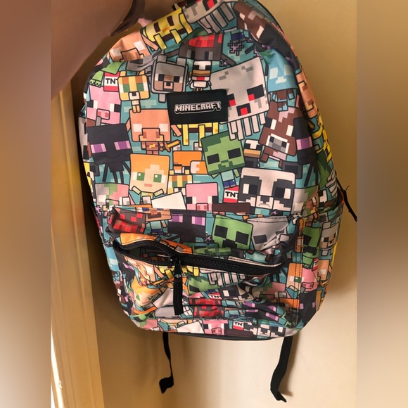 Minecraft Colorful Character Backpack - Picture 2 of 4
